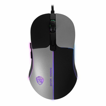 Mouse gaming Roxpower T-Rox Stgm066, Rgb, 6400 DPI, 7 butoane, negru Mouse gaming Roxpower T-Rox Stgm066, Rgb, 6400 DPI, 7 butoane, negru