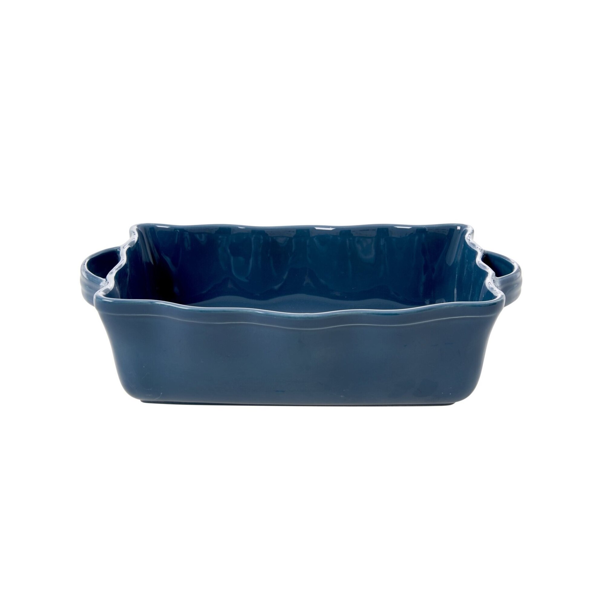 Vas Termorezistent Pentru Cuptor Rice Mare - Albastru 33cm