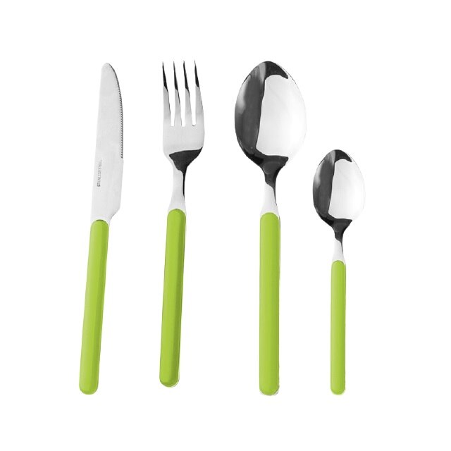 Set tacamuri Delice verde, 4 persoane