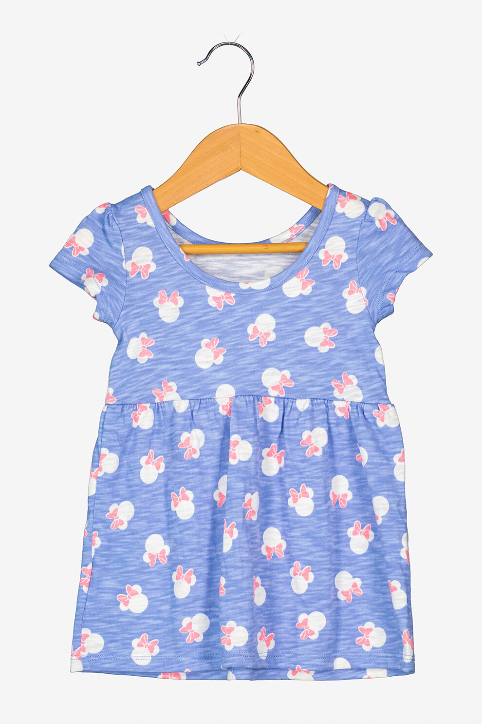 GAP, Rochie evazata cu imprimeu grafic, Albastru lavanda/Roz/Alb