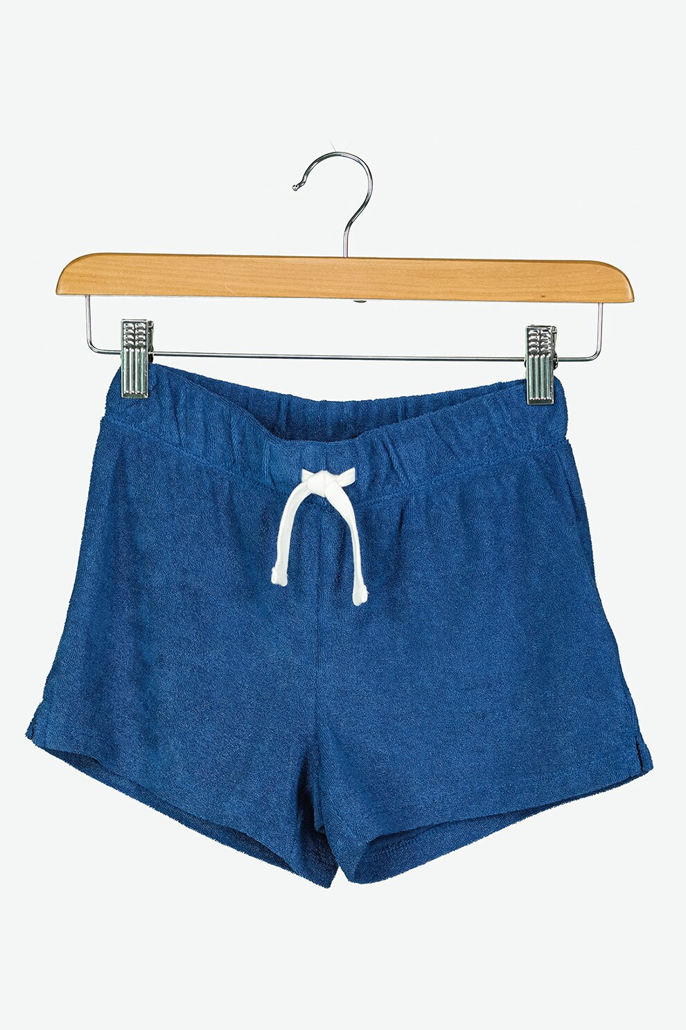GAP, Pantaloni scurti cu snur in talie, Albastru inchis