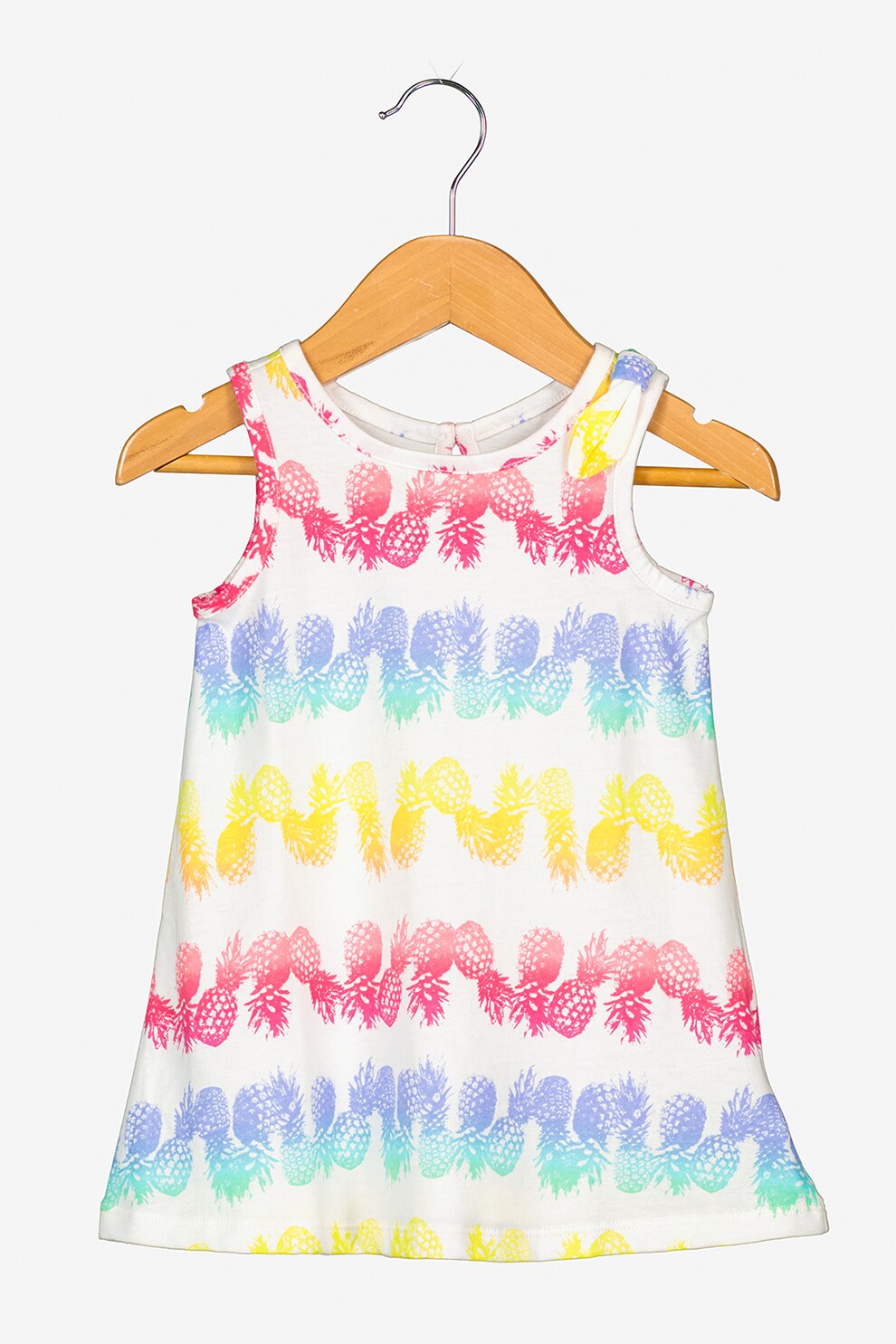 GAP, Rochie fara maneci din bumbac cu imprimeu, Multicolora