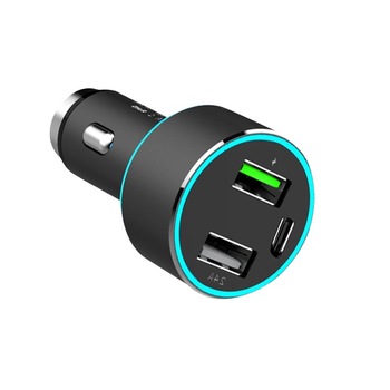 Incarcator auto 1xUSB 2.4A , 1xUSB Type C 42W,1xUSB QC3.0 Incarcator auto 1xUSB 2.4A , 1xUSB Type C 42W,1xUSB QC3.0