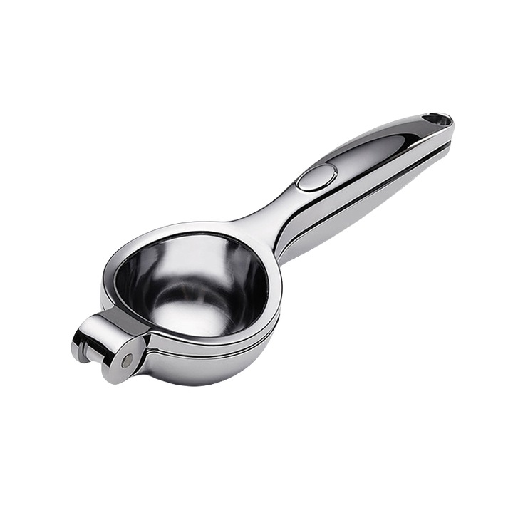 Storcator manual citrice BOMSTOM, Otel inoxidabil, 22cm x 7 cm x 4.5 cm, Argintiu