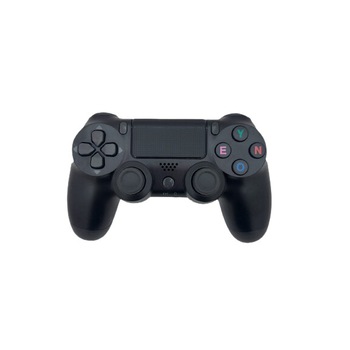 Controller wireless cu vibratii PS4 TechstarsTrading , gamepad fara fir compatibil cu PS4 , Negru Controller wireless cu vibratii PS4 TechstarsTrading , gamepad fara fir compatibil cu PS4 , Negru