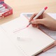 Textmarker Lichid Deli X-Flow, Rosu, Varf Tesit