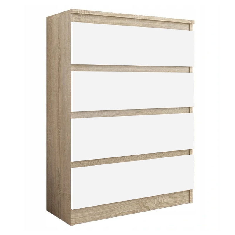 Comoda moderna, PVC, R-4 MIX SONOMA, 98x40x70