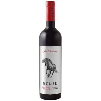 Vin Rosu Auelia Visinescu, Nomad Feteasca Neagra, Sec, 0.75l Vin Rosu Auelia Visinescu, Nomad Feteasca Neagra, Sec, 0.75l