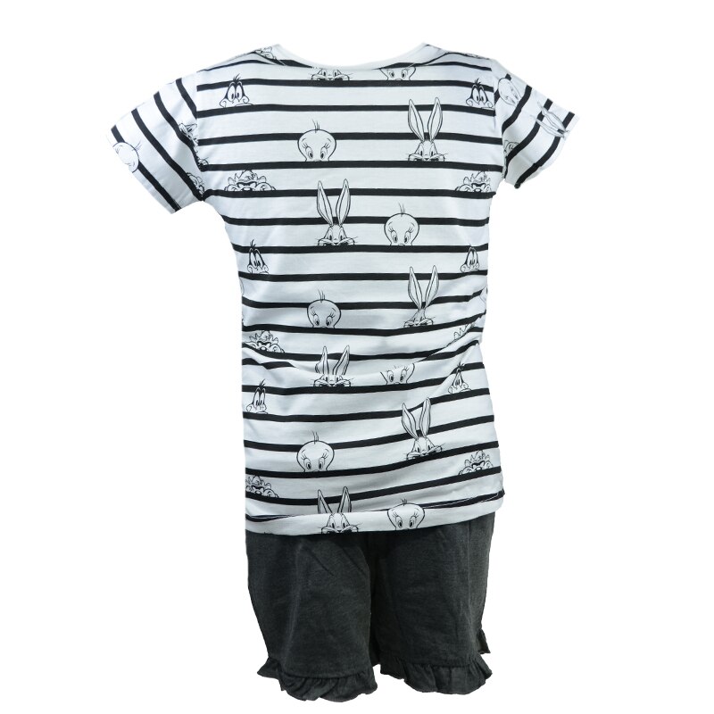 Compleu de vara 2 piese pentru fete E Plus M Looney Tunes 893860-134, Alb 50865