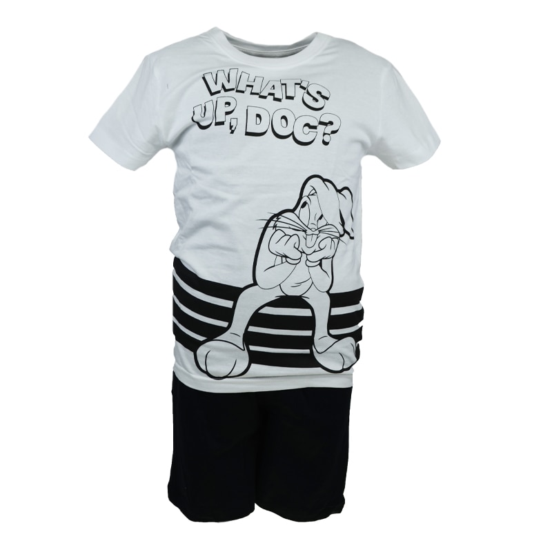 Compleu de vara 2 piese pentru baieti E Plus M Looney Tunes 892979, Negru 50828