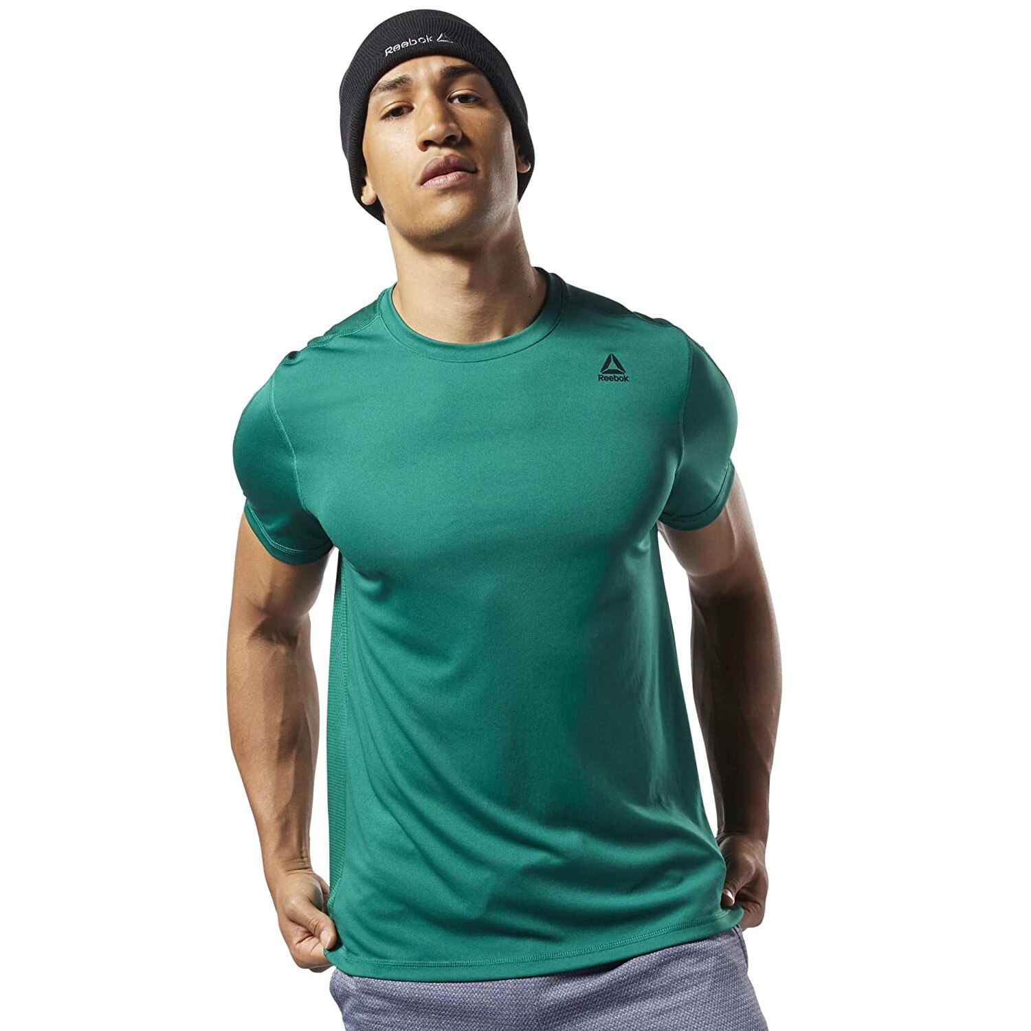 Tricou barbati Reebok Wor Tech Top Verde S