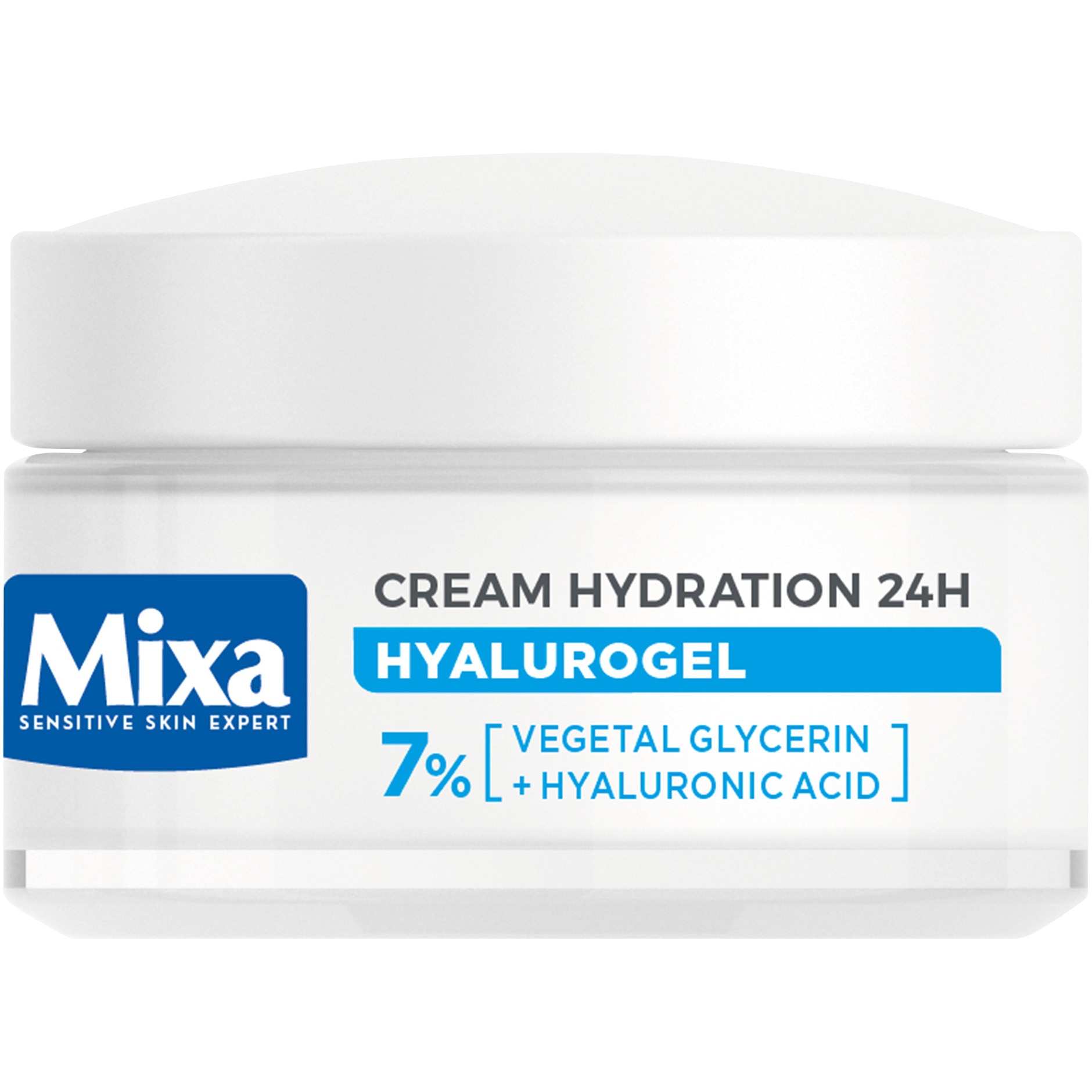 Crema hidratanta Mixa Hyalurogel Light cu acid hialuronic pentru ten normal - uscat, 50 ml