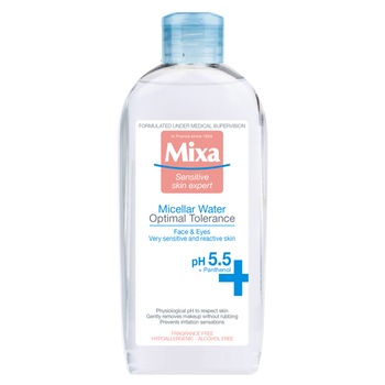 Apa micelara Mixa Optimal Tolerance, 400 ml Apa micelara Mixa Optimal Tolerance, 400 ml