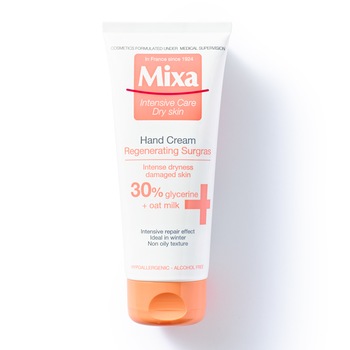 Crema de maini reparatoare Mixa Regenerating Surgras, 100 ml Crema de maini reparatoare Mixa Regenerating Surgras, 100 ml