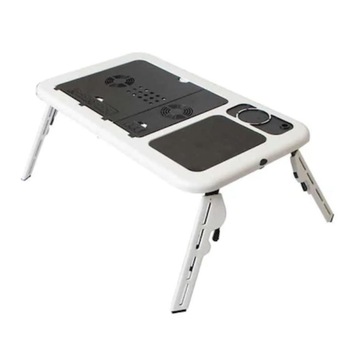 Masuta pliabila pentru laptop E-table, 2 cooler, USB, FOXMAG24® Masuta pliabila pentru laptop E-table, 2 cooler, USB, FOXMAG24®