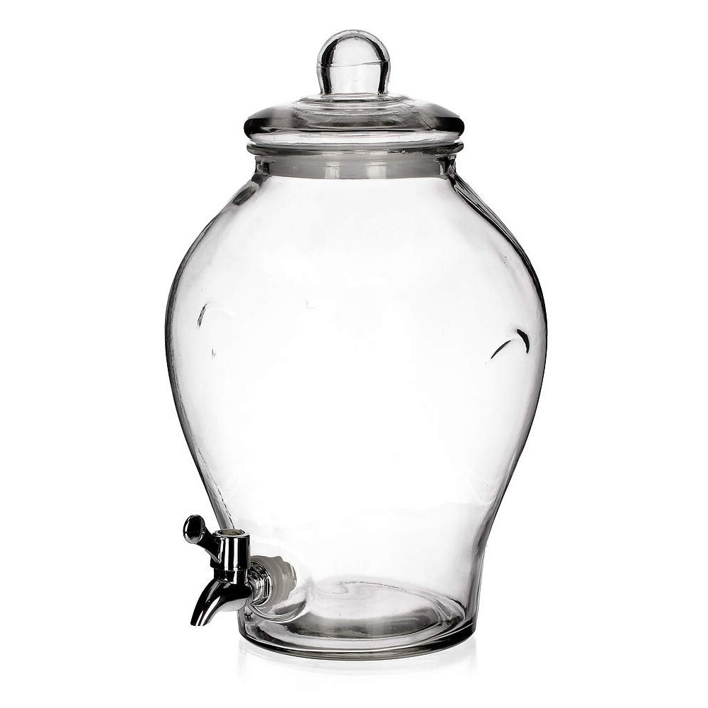 Borcan pentru bauturi Orion, Sticla, Transparent, 6.5 l