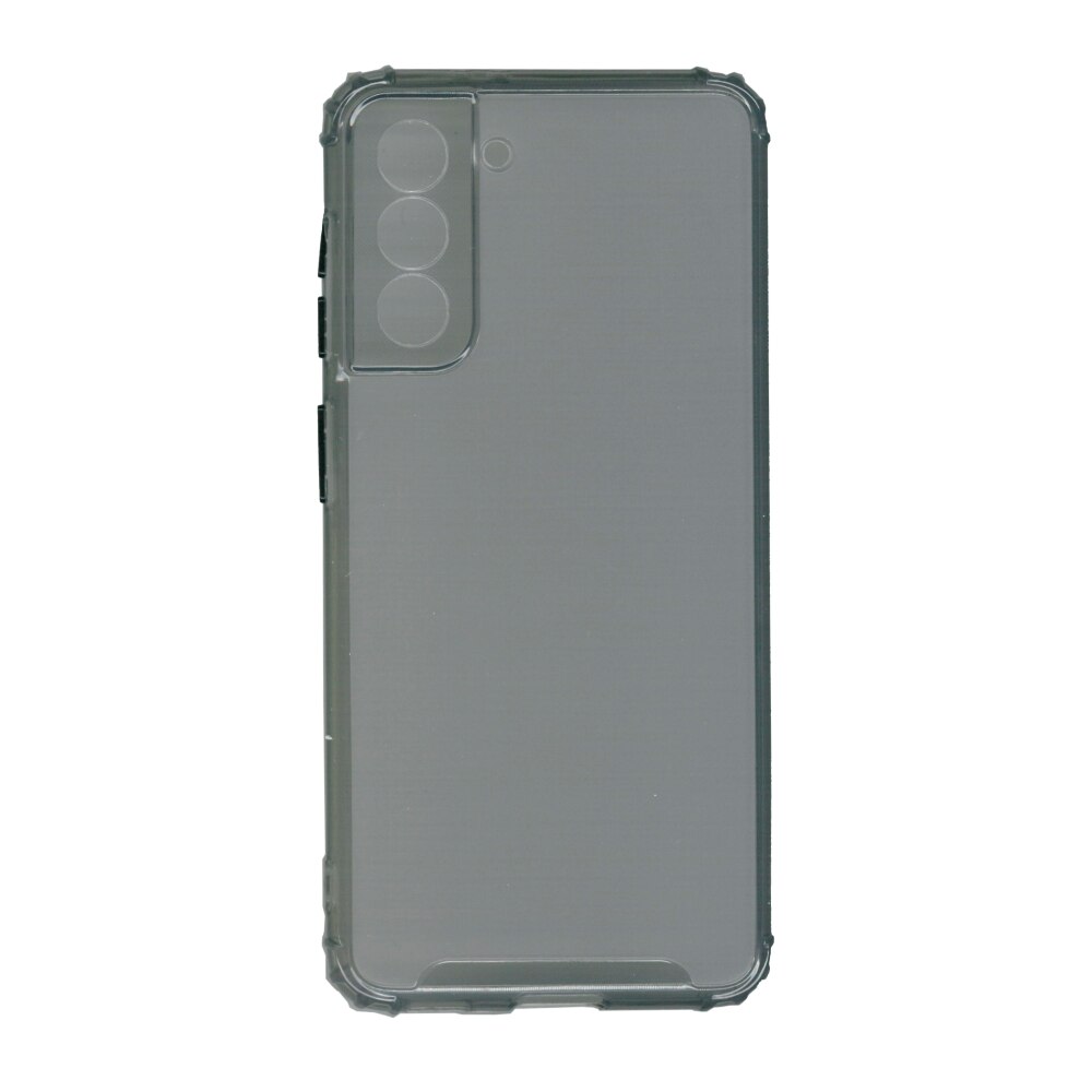 Husa din silicon anti crack, pentru Samsung Galaxy S21, gri