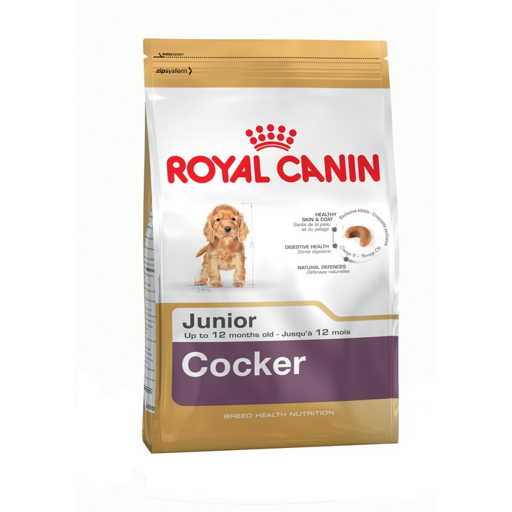 Храна за кучета Royal Canin, Cocker junior, 3 кг