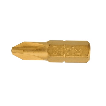 Bit Titan TiN Plus cu varf PHILLIPS PH 1, lungime 25mm, prindere C 6.3 1/4 Bit Titan TiN Plus cu varf PHILLIPS PH 1, lungime 25mm, prindere C 6.3 1/4