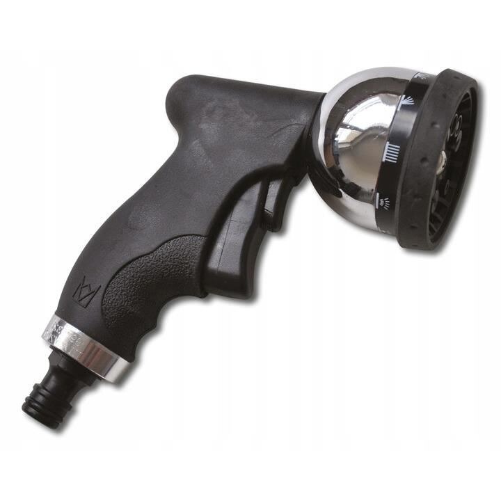 Pistol stropit gradina, tip dus, 8 moduri, metalic, 1/2