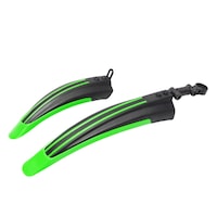 Set aripi din plastic bicicleta negru cu verde