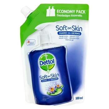 Sapun dezinfectant lichid Dettol rezerva, ocean, 500 ml Sapun dezinfectant lichid Dettol rezerva, ocean, 500 ml
