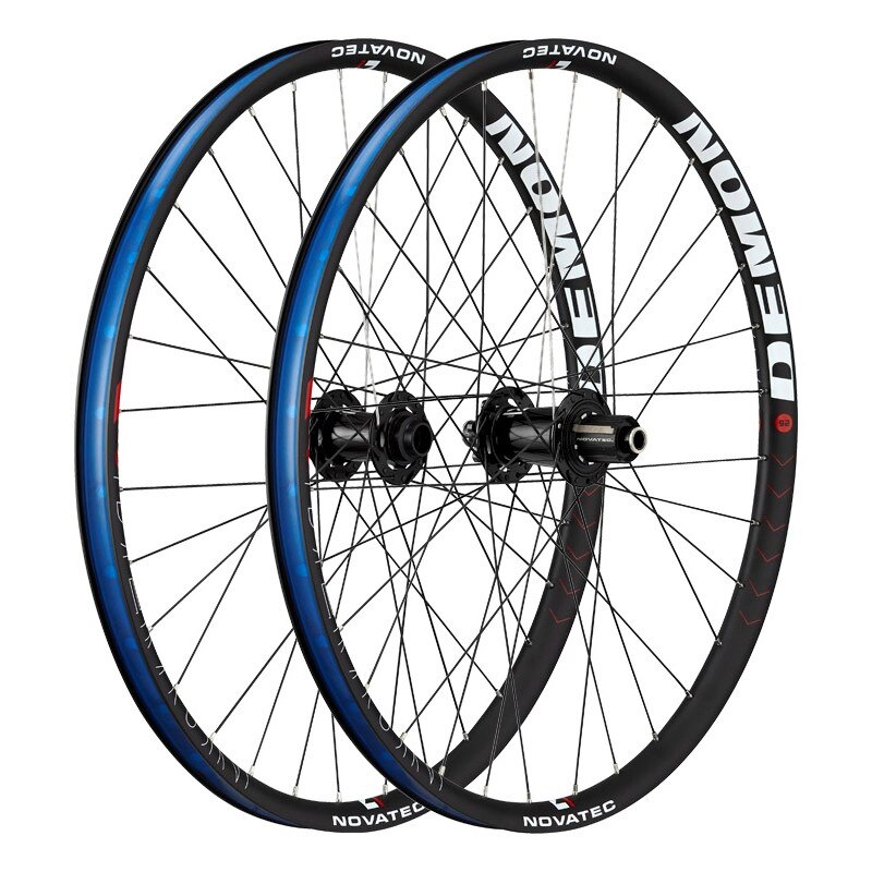 Set 2 Roti Novatec Demon U2.1 Tubeless - 26 Inch, 32H, Negru