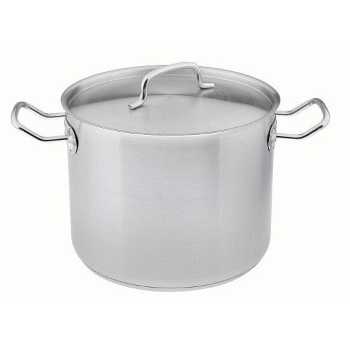 Тенджера с капак Tadar Satin, неръждаема стомана, сребро, 36.5L
