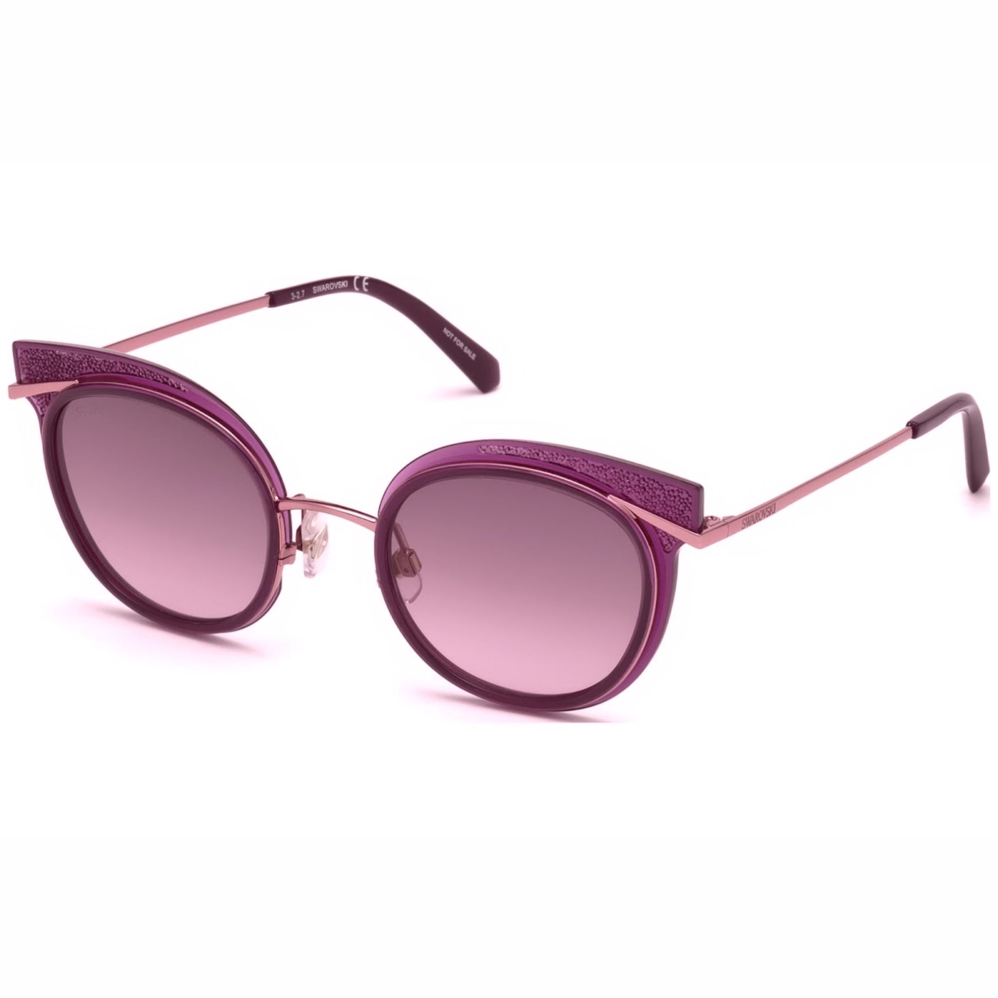 Ochelari de soare dama Swarovski Cat Eye Purple/Violet Degrade SK0169/S-78T