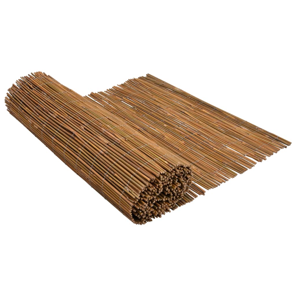 Panou de gard, vidaXL, Bambus, 500 x 150 cm, Maro