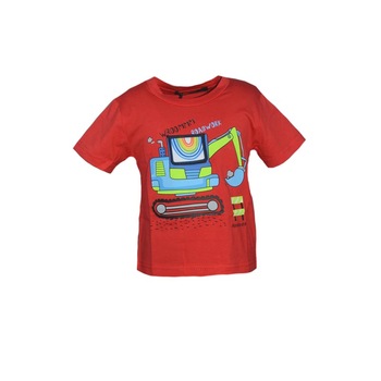 Tricou pentru baieti Happy House HB-8182, Rosu 51275 Tricou pentru baieti Happy House HB-8182, Rosu 51275