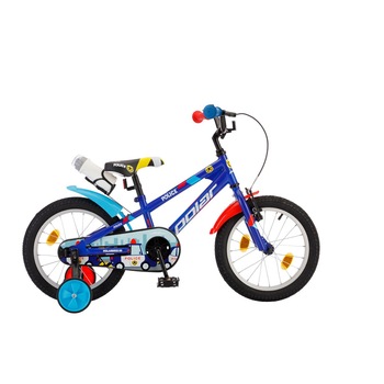 Bicicleta Copii Polar Police - 14 Inch, Albastru Bicicleta Copii Polar Police - 14 Inch, Albastru