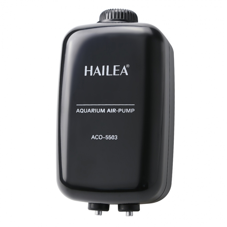 Pompa aer acvariu Hailea super silent ACO-5503, 3.5L/min