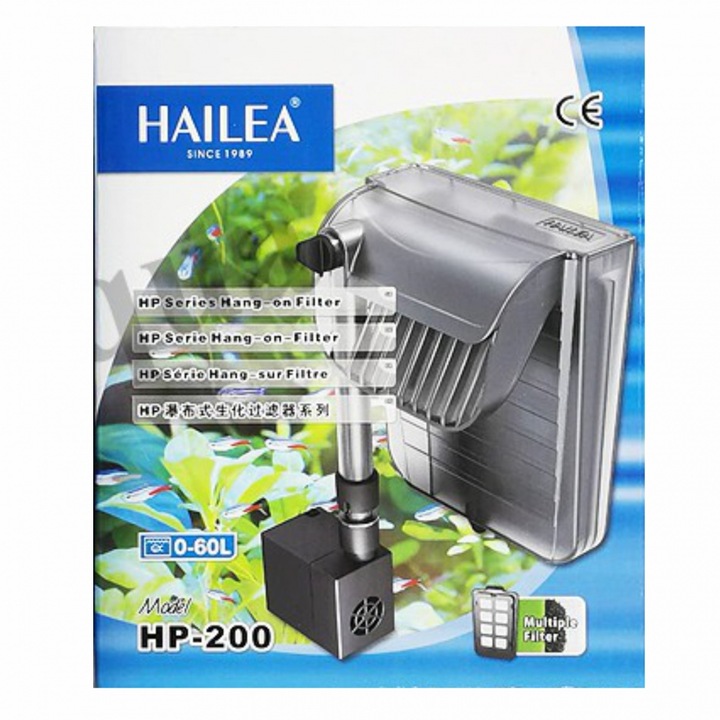 Akváriumi vízesés szűrő Hailea Biofilter HP-200
