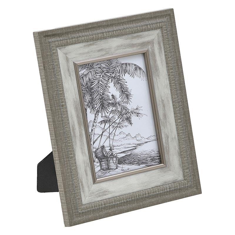 Rama foto din plastic , Inart, gri ,22x2x27.5cm