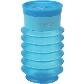 Ascutitoare plastic dubla KEYROAD Stretchy-KR971263, cu rezervor, diverse culori, pe blister Ascutitoare plastic dubla KEYROAD Stretchy-KR971263, cu rezervor, diverse culori, pe blister