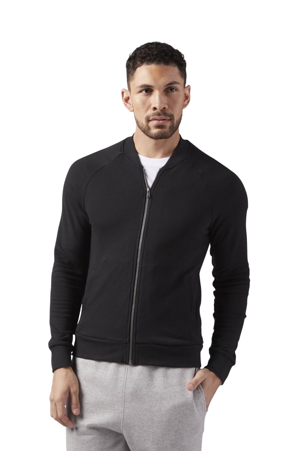 Jacheta barbati Reebok Bomber Track Negru