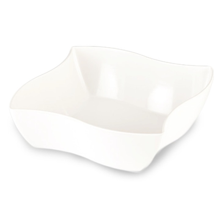 Bol melamina Culinaro 28x28xh9,5cm alb