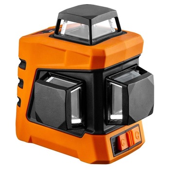 Nivela laser, 360° 3D, cu carcasa si suport magnetic, 15 m, NEO Nivela laser, 360° 3D, cu carcasa si suport magnetic, 15 m, NEO