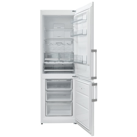 Combina frigorifica Sharp SJ-B1297E0WEU, 297 l, No Frost, Clasa A+, Display, H 186 cm, Alb
