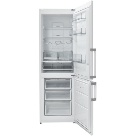 Combina frigorifica Sharp SJ-B2297E0WEU, 297 l, No Frost, Clasa A++, Display, H 186 cm, Alb