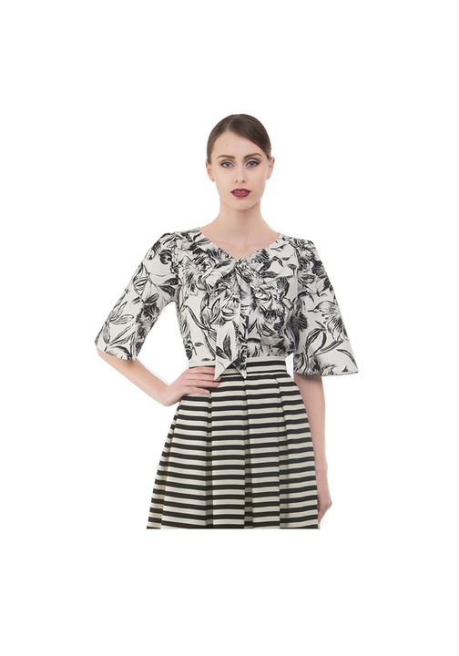 Bluza de dama maneca trei sferturi, KVINNA, 95% bumbac