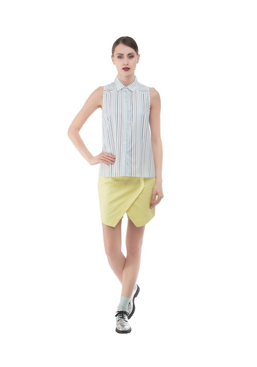 Camasa Sleeveless, KVINNA, bumbac 100 %