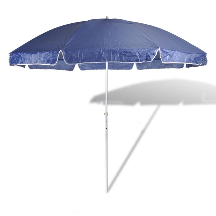 230 cm-es napernyő állítható leszúró állvánnyal - kék