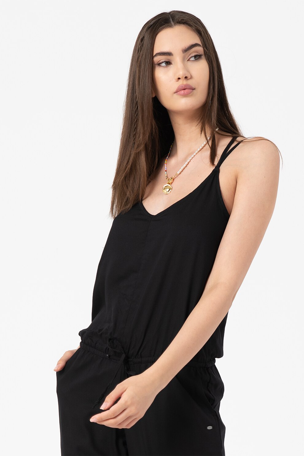 O'Neill, Salopeta cu bretele ajustabile, Negru