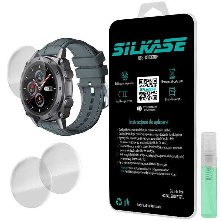 3 db szilikon SILKASE regenerálódó fólia Cubot C3, Full-display