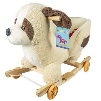 Balansoar bebelusi, Roben Toys, forma Catelus, sunete muzicale, roti, centura de siguranta Balansoar bebelusi, Roben Toys, forma Catelus, sunete muzicale, roti, centura de siguranta