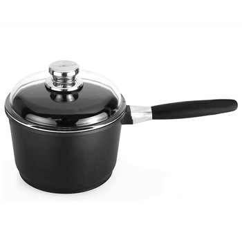 Cratita piatra BergHoff, cu capac yena si maner detasabil, 1.8 L, negru, 18 cm Cratita piatra BergHoff, cu capac yena si maner detasabil, 1.8 L, negru, 18 cm