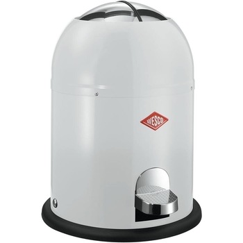 Cos de gunoi cu pedala Wesco, Single Master, Otel, Gri, 9 l Cos de gunoi cu pedala Wesco, Single Master, Otel, Gri, 9 l