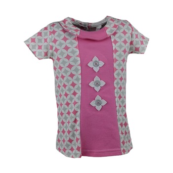 Rochita de vara pentru fete Koala 150105, Roz 62 cm Rochita de vara pentru fete Koala 150105, Roz 62 cm